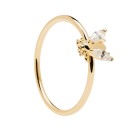 Anillo P D Paola Buzz Plata 925MM Dorado Talla 14
