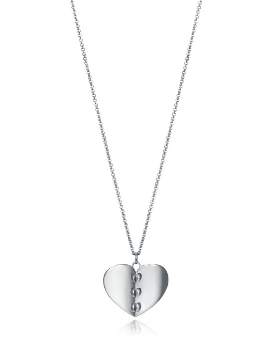 Collar Viceroy San Valentín 61065C100-36 Plata de Ley
