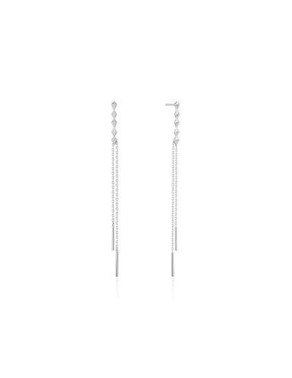 Pendientes Ania Haie Silver Spike Plata - Compra Aquí
