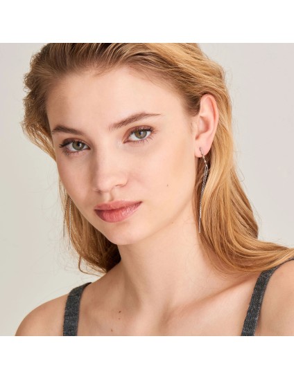 Brincos Ania Haie Silver Spike em Prata - Compre Online Aqui