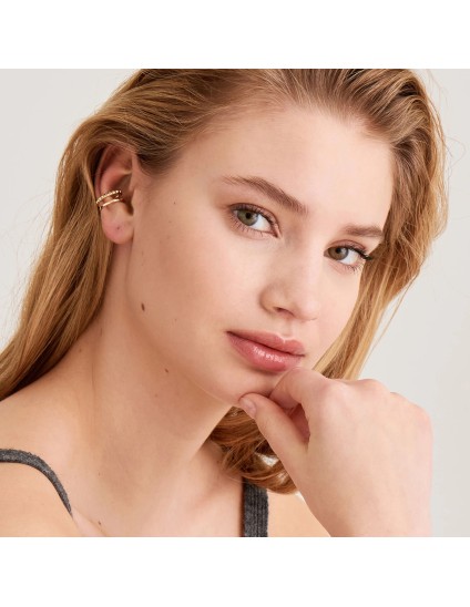 Ania Haie Gold Spike Earcuff E025-09G Sterling Silver Earrings