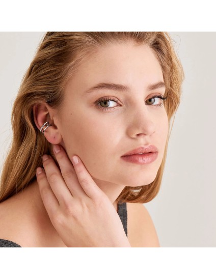 Pendiente Ania Haie Silver Spike Earcuff em Prata de Lei E025-09H