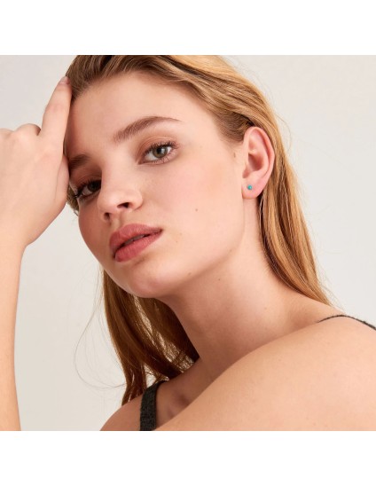 Ania Haie Gold Tidal Turquoise Earrings E027-03H Sterling Silver