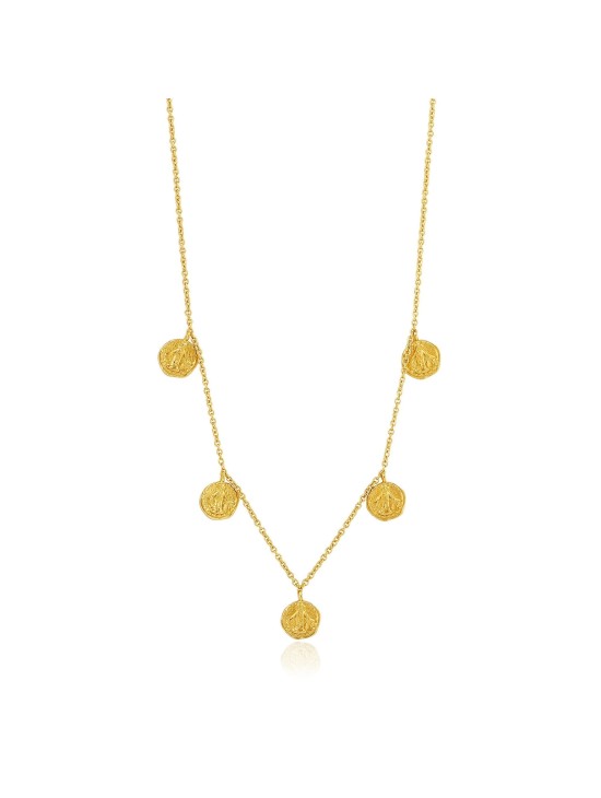 Collar Ania Haie Gold Deus N009-07G Plata Ley - ¡Compra Ya!