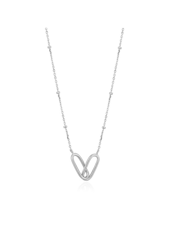 Colar Ania Haie Silver Beaded Chain N021-01H em Prata de Lei