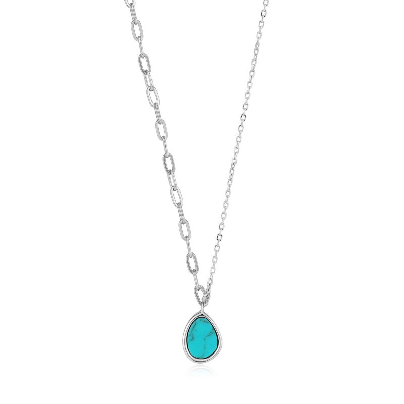Ania Haie Silver Turquoise Necklace N027-02H Sterling Silver