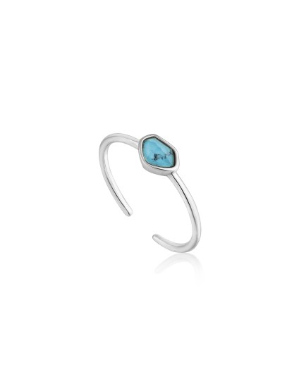 Anillo Ania Haie Silver Turquoise R014-01H Plata de Ley | Joyería Parejo