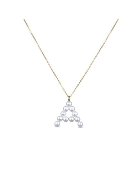 Colgante Luxenter Letra A PX005Y114A00 Prata Dourada | Joyeria Pare