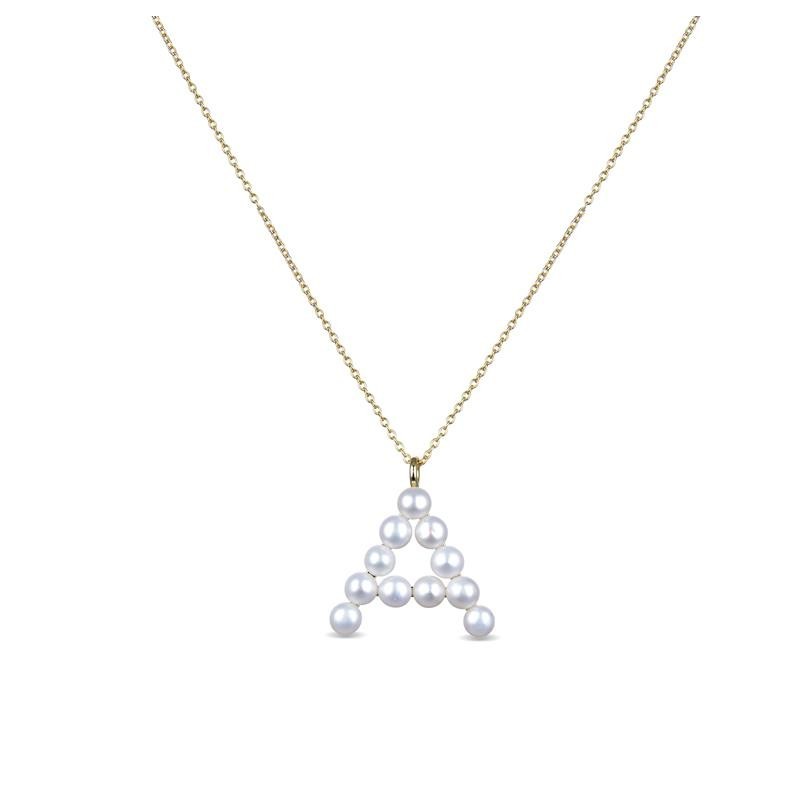 Colgante Luxenter Letra A PX005Y114A00 Prata Dourada | Joyeria Pare