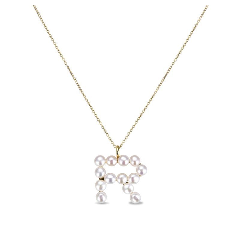 Colgante Luxenter Letra R PX005Y114R00 Plata de Ley Dorada | Joyería Parejo