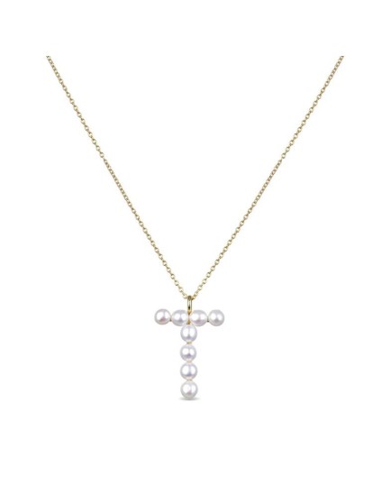 Colgante Luxenter Letra T PX005Y114T00 Plata de Ley Dorada | Joyería Parejo