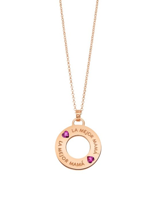 Collar Lotus Silver LP3126-1/3 Mamá | Joyería Parejo Collar Lotus Silver LP3126-1/3 Mamá | Joyería Parejo