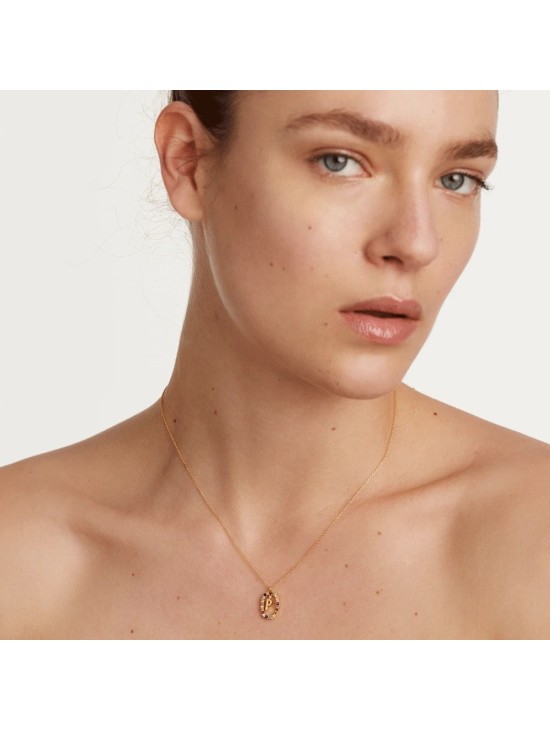 Collar P D Paola Letra P Plata 925MM Dorada | Joyería Parejo