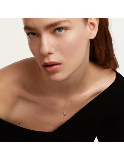 Colar P D Paola Letra G Prata 925 Dourado | Joyeria Parejo