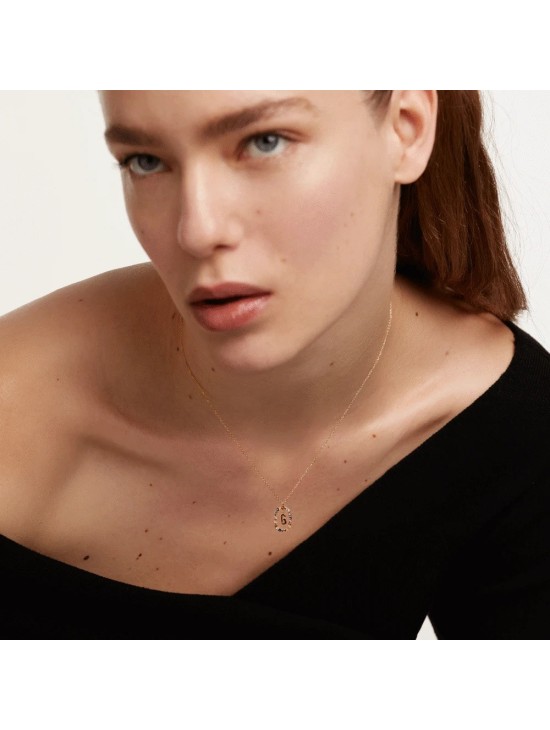 Collar P D Paola Letra G Plata 925MM Dorada | Joyería Parejo