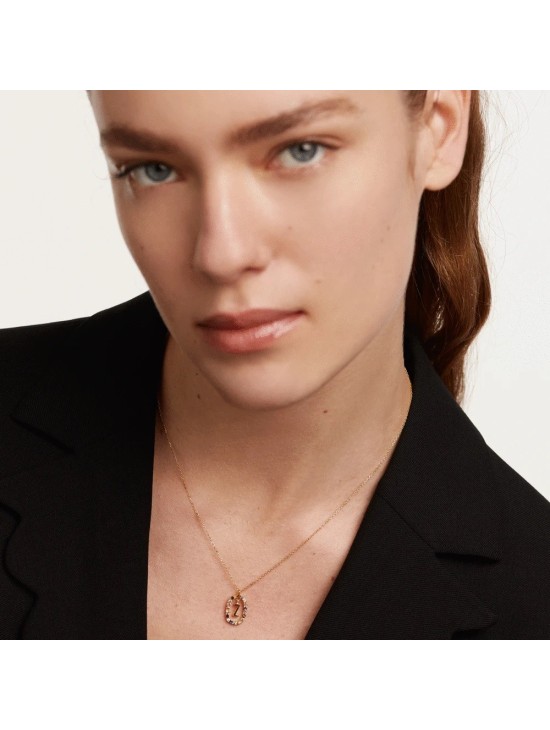 Collar P D Paola Letra Z Plata 925MM Dorada | Joyería Parejo