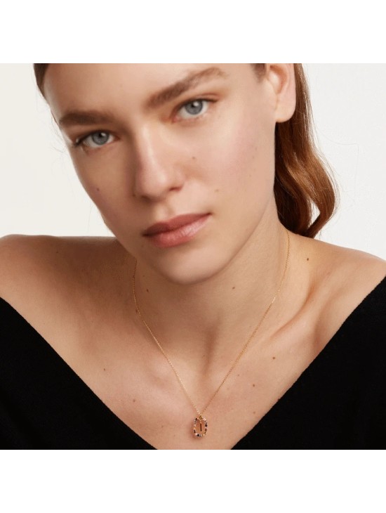 Collar P D Paola Letra I Plata 925MM Dorada | Joyería Parejo