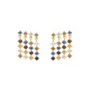 Pendientes PDPaola Willow Plata 925MM Dorado