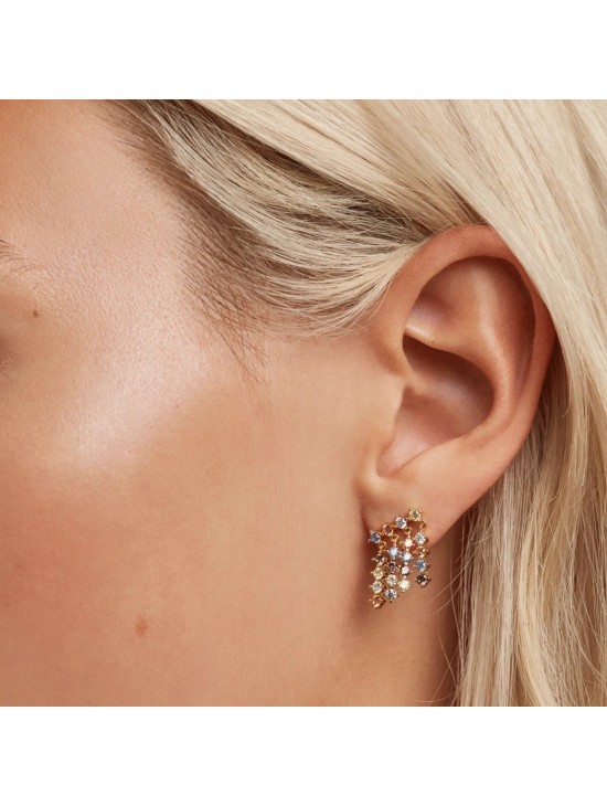 Pendientes PDPAOLA Willow Plata Dorado + Envío Gratis