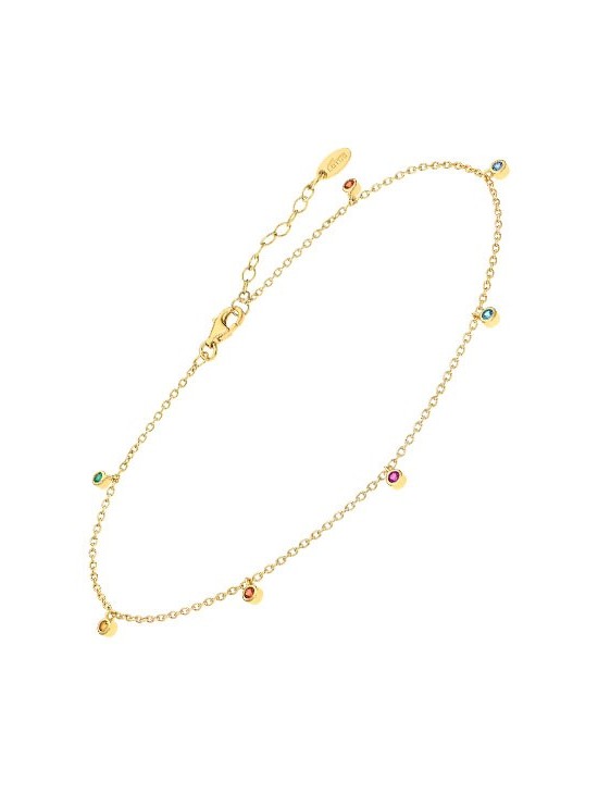 Tobillera Lotus Silver LP3245-8/2 Circonita | Joyería Parejo