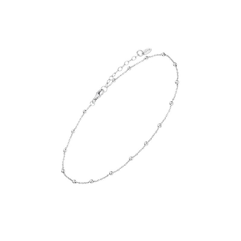 Tobillera Lotus Silver LP3239-8/1 Bolas | Joyería Parejo