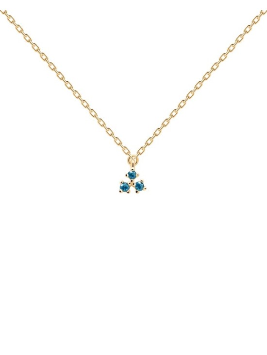 Collar PDPaola Daisy Plata 925MM Dorado | Joyería Parejo