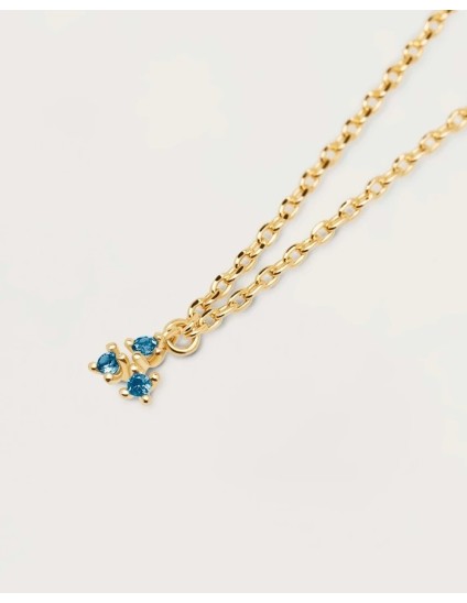 Collar PDPaola Daisy Plata 925MM Dorado | Joyería Parejo