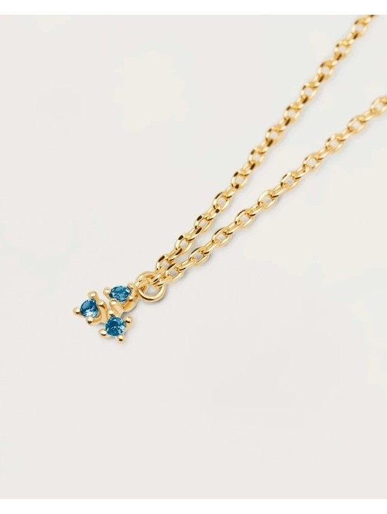 Collar PDPaola Daisy Plata 925MM Dorado | Joyería Parejo