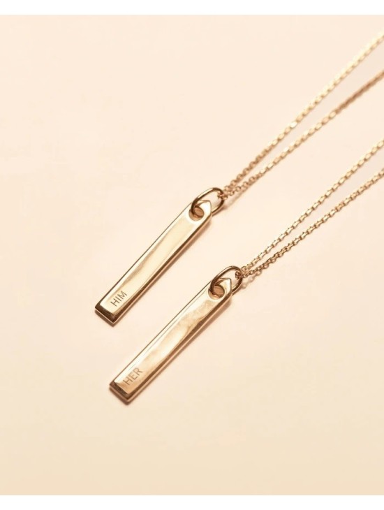 Collar PDPaola Flame Plata 925MM Dorado | Joyería Parejo