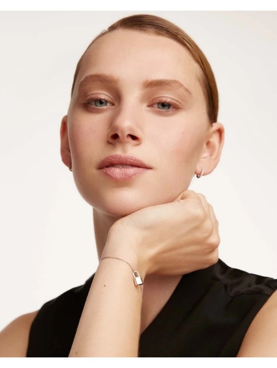 Pulsera PDPaola Bond Plata 925MM | Joyería Parejo