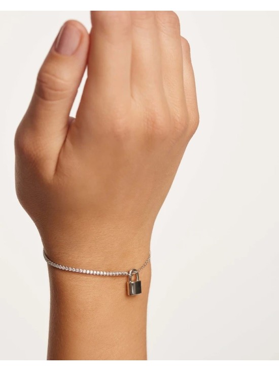 Pulsera PDPaola Bond Plata 925MM | Joyería Parejo