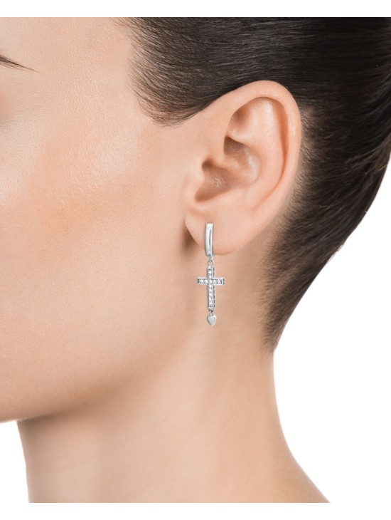 Pendientes Viceroy Fashion 13023E000-30 Cruz y Corazón