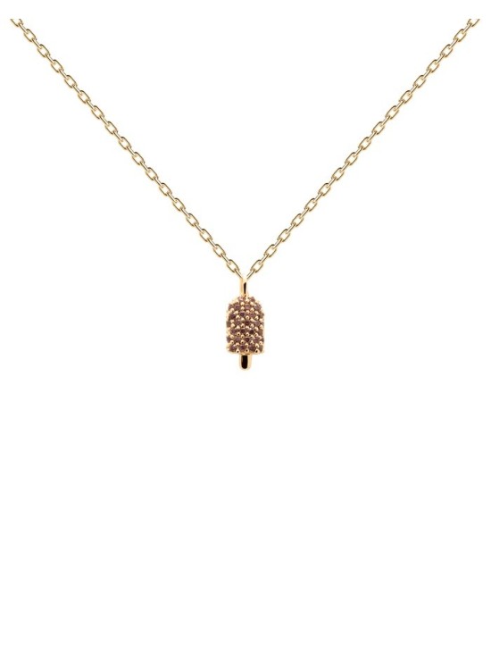 Collar PDPaola Popsicle Dream Plata 925MM Dorado | Joyería Parejo