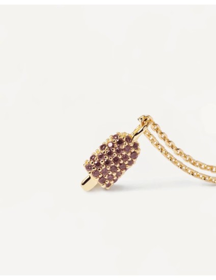 Collar PDPaola Popsicle Dream Plata 925MM Dorado | Joyería Parejo