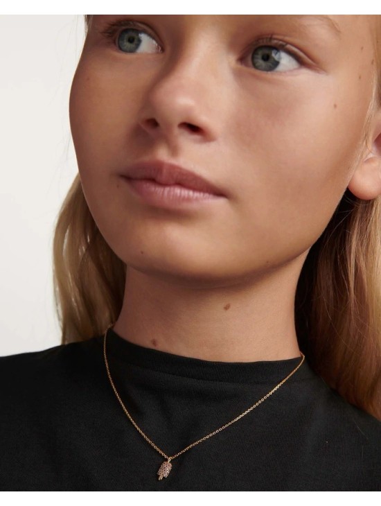 Collar PDPaola Popsicle Dream Plata 925MM Dorado | Joyería Parejo