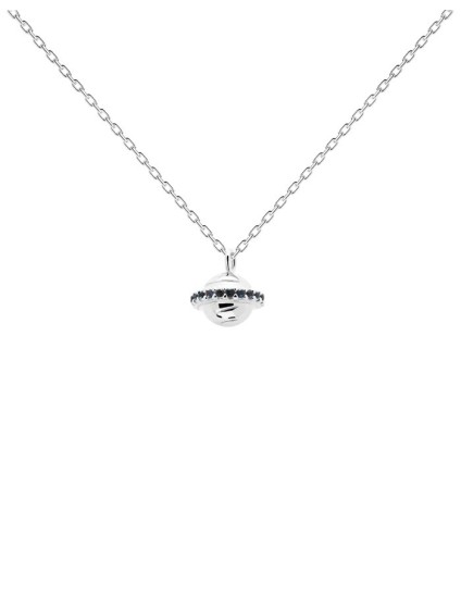 PDPaola Saturn Trip Necklace 925 Silver | Joyería Parejo