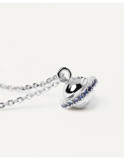 Collar PDPaola Saturn Trip Plata 925MM | Joyería Parejo