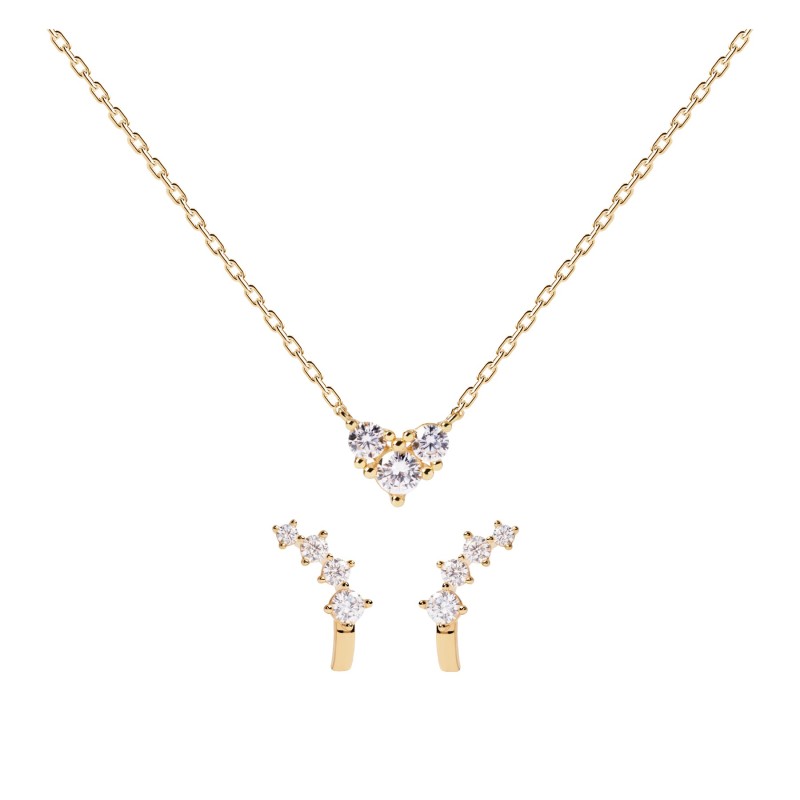 Set PDPaola The Forever Plata 925MM Dorado | Joyería Parejo