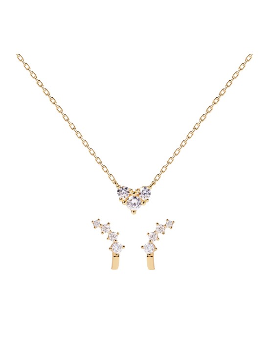 Set PDPaola The Forever Plata 925MM Dorado | Joyería Parejo