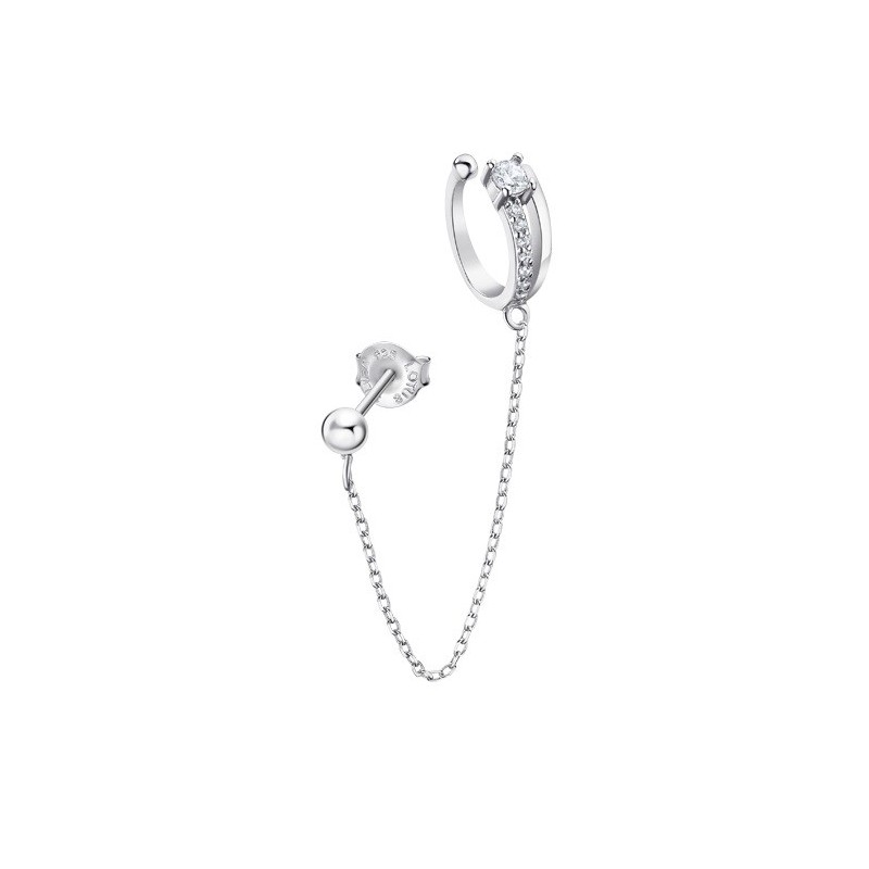 Earcuff Lotus Silver LP3335-9/1 | Joyería Parejo