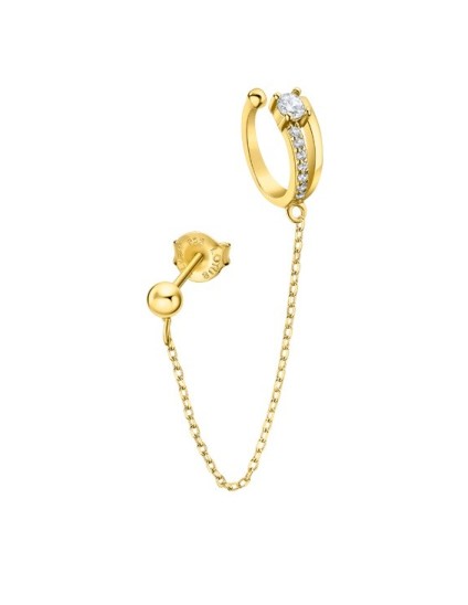 Earcuff Lotus Silver LP3335-9/2 Mujer | Joyería Parejo