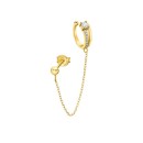 Earcuff Lotus Silver LP3335-9/2 Mujer