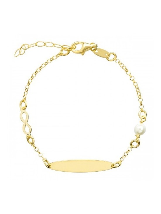 Esclava Silver Diez ES1785CH Girl Bracelet | Parejo Jewelry