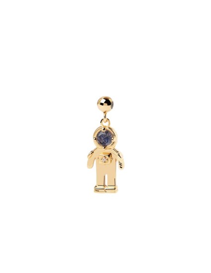 Charm PDPaola Astrounaut Plata 925MM Dorado | Joyería Parejo