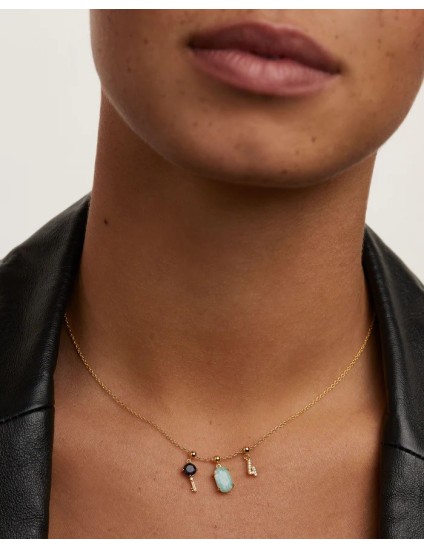 Charm PDPaola The Key Plata 925MM Dorado | Joyería Parejo