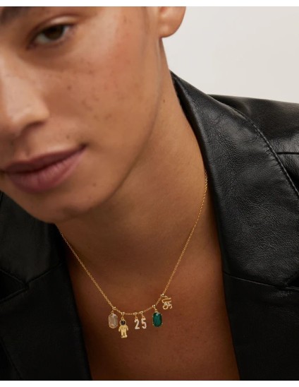 Charm PDPaola US Plata 925MM Dorado | Joyería Parejo