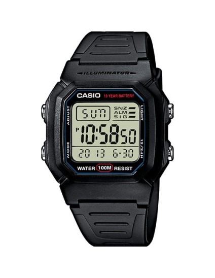 Relógio Casio Homem W-800H-1AVES | Joyeria Parejo