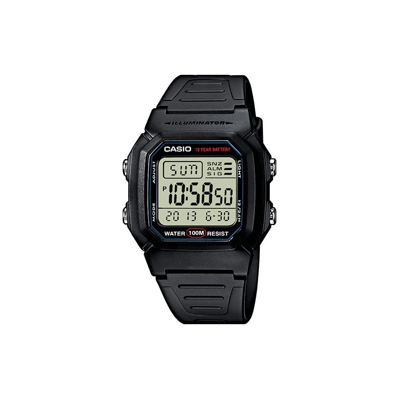 Relógio Casio Homem W-800H-1AVES | Joyeria Parejo