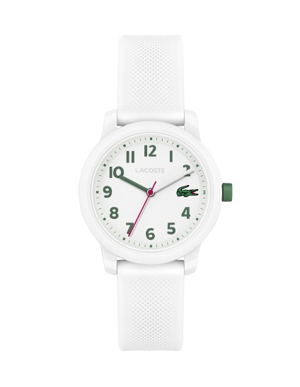 Relógio Infantil Lacoste 12.12 com Correia de Silicone Branca
