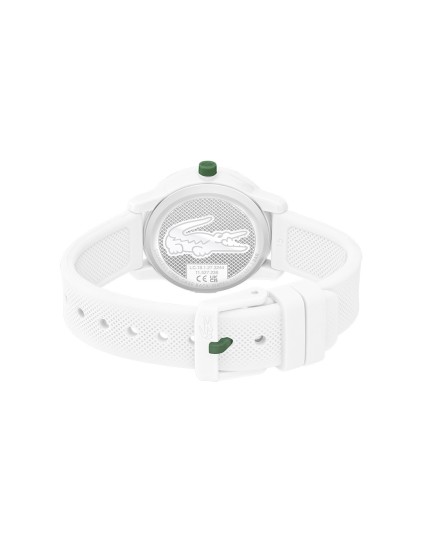 Reloj de niño Lacoste.12.12 con correa de silicona blanca